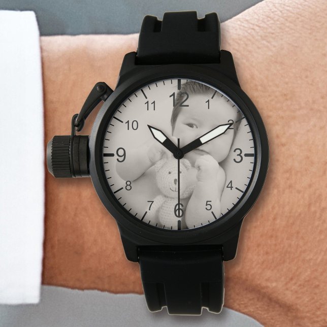 自分の写真をカスタム作成モダンする 腕時計 (クリエイターアップロード済み)