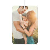 自分の写真をカスタム作成 カーエアーフレッシュナー (正面)