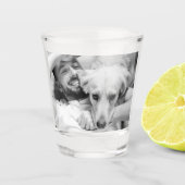 自分の写真をカスタム作成 ショットグラス (正面)