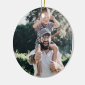 自分の写真をカスタム作成 セラミックオーナメント (左)