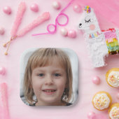 自分の写真をカスタム作成 ペーパープレート (パーティー)