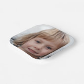 自分の写真をカスタム作成 ペーパープレート (傾斜あり)