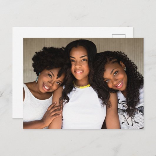 自分の写真をカスタム作成 ポストカード (正面/裏面)