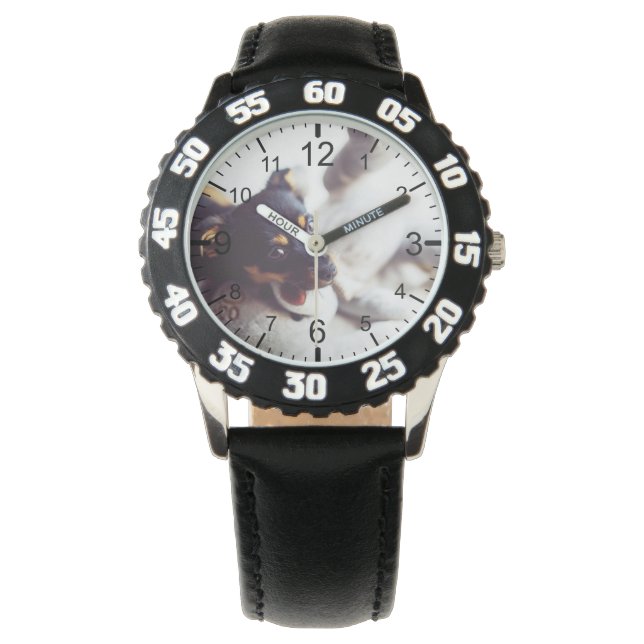 自分の写真をカスタム作成 腕時計 (正面)