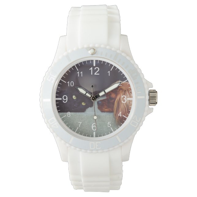 自分の写真をカスタム作成 腕時計 (正面)