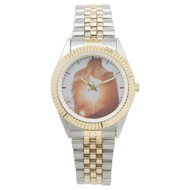 自分の写真をカスタム作成 腕時計 (正面)