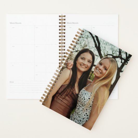 自分の写真をカスタム追加 プランナー手帳 (ディスプレー)