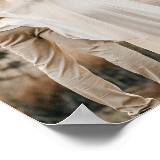 自分の写真をカスタム追加 ポスター (角)