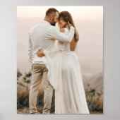 自分の写真をカスタム追加 ポスター (正面)