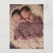 自分の写真をカスタム追加 ポストカード (正面)