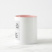 自分の写真をパーソナライズされた作成する マグカップ (中央)