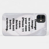 自分の写真をパーソナライズされた作成するiPhone 11ケース Case-Mate iPhoneケース (裏面(横))