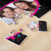 自分の写真をパーティー帽子や風船に追加 ジグソーパズル (側面)