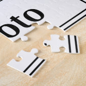 自分の写真を作るジグソーパズルオンラインテンプレート ジグソーパズル (側面)