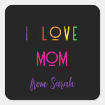 自分の写真を作る母の日の贈り物 – 私は愛