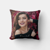 自分の写真を作カスタム成するDIY Loved クッション (正面)