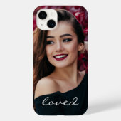 自分の写真を作カスタム成するDIY Loved Case-Mate iPhoneケース (裏面)