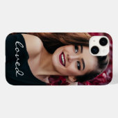 自分の写真を作カスタム成するDIY Loved Case-Mate iPhoneケース (裏面 (横))