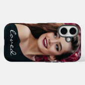 自分の写真を作カスタム成するDIY Loved Case-Mate iPhoneケース (裏面 (横))
