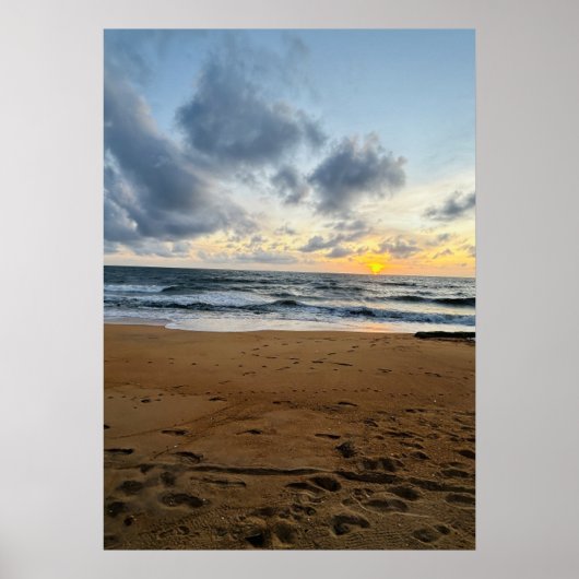 自分の写真を作シンプル成モダンする ポスター (正面)