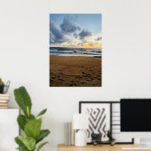 自分の写真を作シンプル成モダンする ポスター (ホームオフィス)