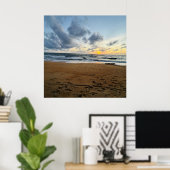 自分の写真を作シンプル成モダンする ポスター (ホームオフィス)