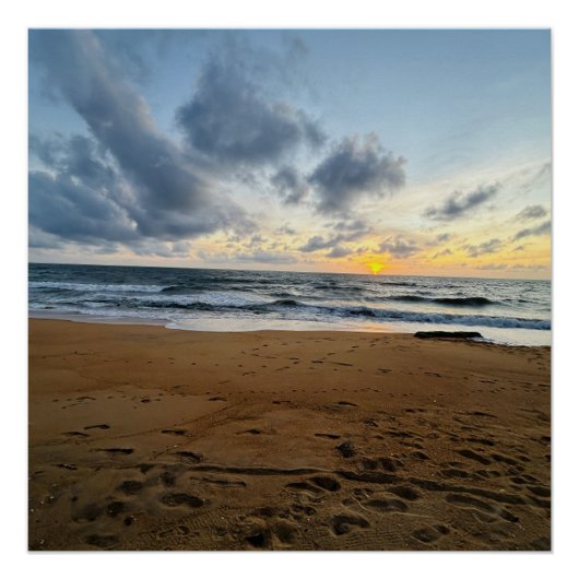 自分の写真を作シンプル成モダンする ポスター (正面)