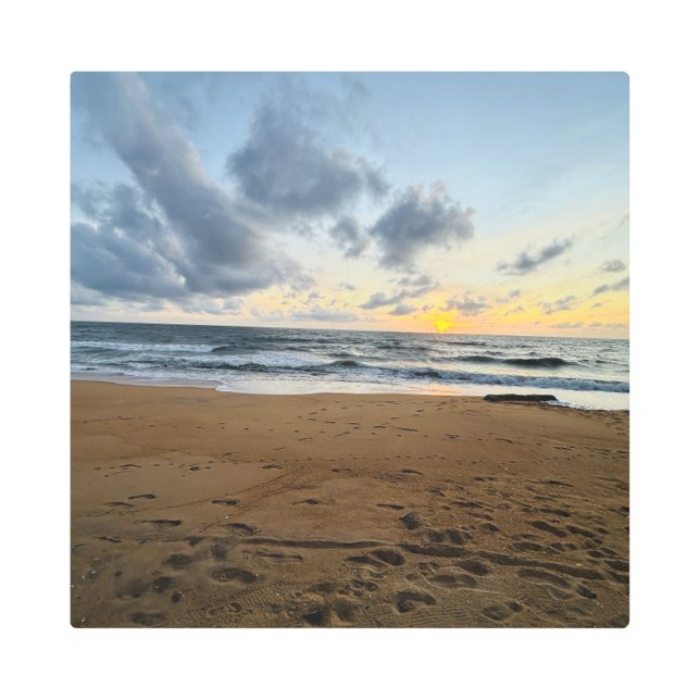 自分の写真を作シンプル成モダンする メタルプリント (正面)