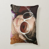 自分の写真を作パーソナライズされたる アクセントクッション (裏面(縦))