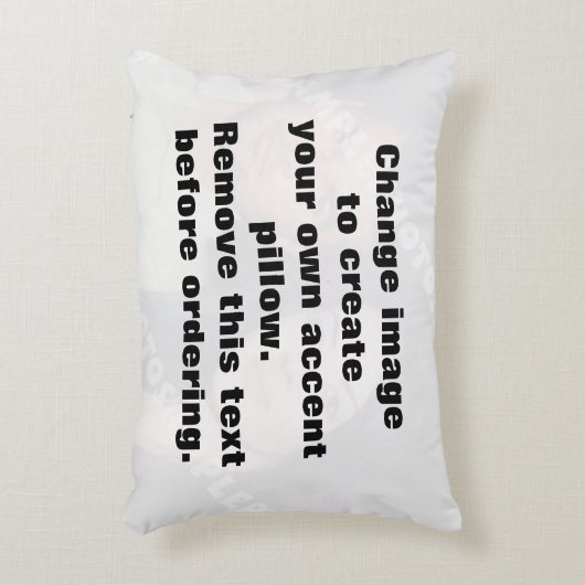 自分の写真を作パーソナライズされたる アクセントクッション (正面(垂直))