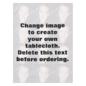自分の写真を作パーソナライズされたる テーブルクロス (正面)