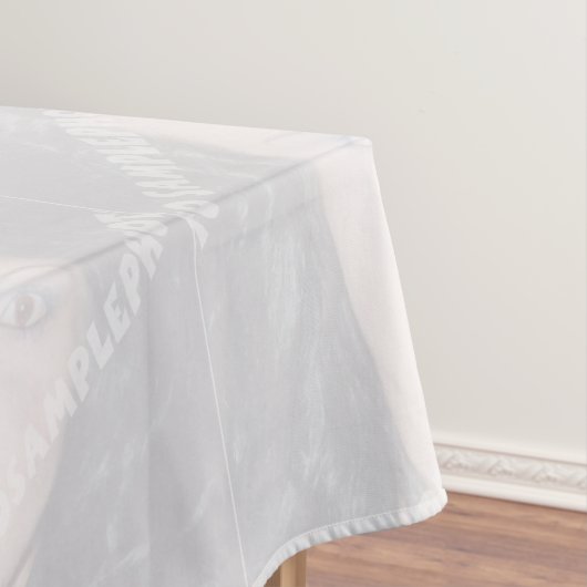 自分の写真を作パーソナライズされたる テーブルクロス (インサイチュ)