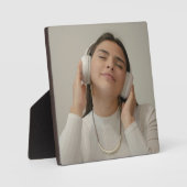 自分の写真を作パーソナライズされた成 フォトプラーク (正面)