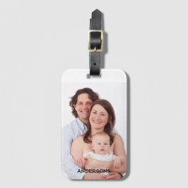 自分の写真を作パーソナライズされた成 ラゲッジタグ