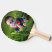 自分の写真を作パーソナライズされた成 卓球ラケット (横)