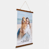 自分の写真を作パーソナライズされた成 吊り下げ型タペストリー (傾斜あり)