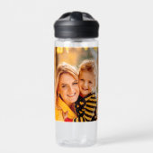 自分の写真を作成するパーソナライズされたカスタム方法 ウォーターボトル (正面)