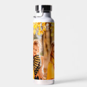 自分の写真を作成するパーソナライズされたカスタム方法 ウォーターボトル (右面)