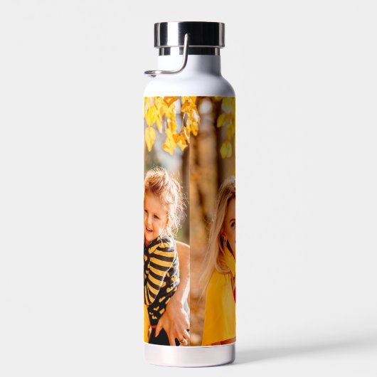 自分の写真を作成するパーソナライズされたカスタム方法 ウォーターボトル (右面)