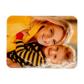 自分の写真を作成するパーソナライズされたカスタム方法 マグネット (横)