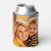 自分の写真を作成するパーソナライズされたカスタム方法 缶クーラー (缶正面)