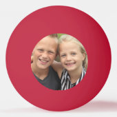 自分の写真を作成するピンポンボール 卓球ボール (裏面)