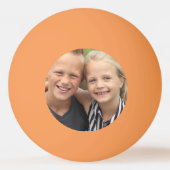 自分の写真を作成するピンポンボール 卓球ボール (裏面)