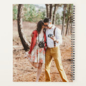 自分の写真を作成する個人用ウェディングプランナー プランナー手帳 (裏面)