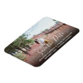 自分の写真を作成する日付を保存する マグネット (左側)