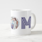 自分の写真を作成する ジャンボコーヒーマグカップ (正面右)