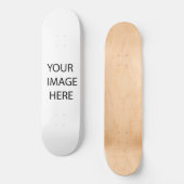 自分の写真を作成する スケートボード (正面)