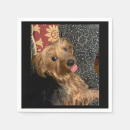 自分の写真を作成する スタンダードカクテルナプキン