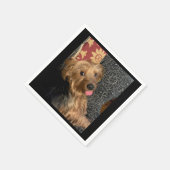 自分の写真を作成する スタンダードカクテルナプキン (角)