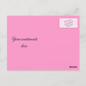 自分の写真を作成する ポストカード (裏面)